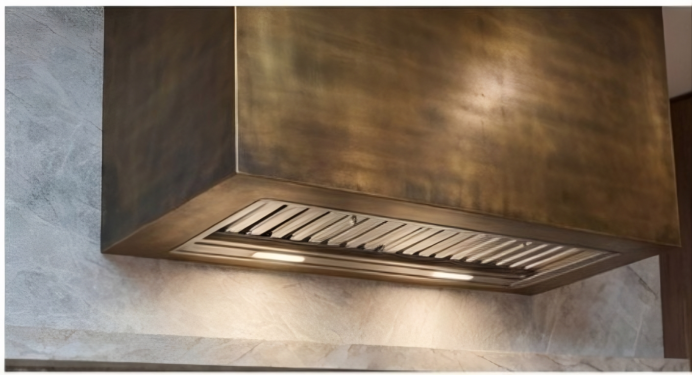 Square Edge Rangehood Shroud